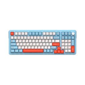 상품 이미지: 앱코 AK998 8K OTEMU 특주축 기계식 키보드 스카이 블루 멜론축