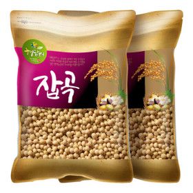 상품 이미지: 국산 백태 8kg (4kgx2봉) 메주콩 대두콩