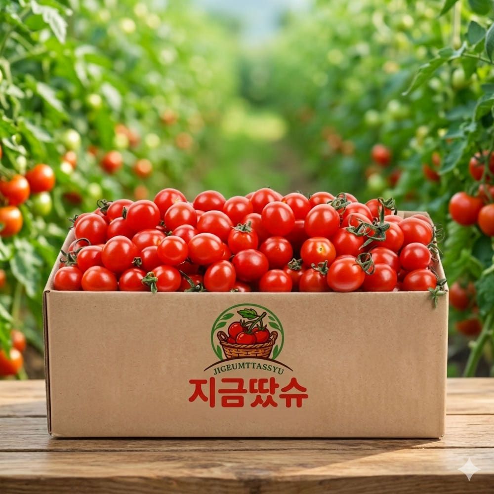 상품 이미지: 당일수확 대추 방울토마토 로얄과 2kg 산지유통센터 산지직