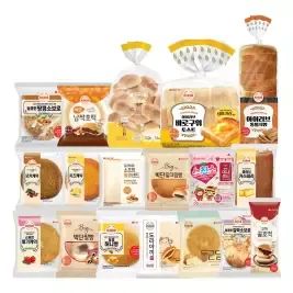 상품 이미지: 기린빵 18종 3~10개 골라담기 모카케익 치즈케익 땅콩샌드 통밀식빵 등