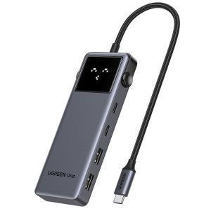 상품 이미지: 유그린 UNO 우노 6in1 C타입 HDMI 4K 60Hz USB3.2 10Gbps 멀티허브 독 CM888
