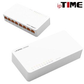 상품 이미지: ipTIME H8008R 8포트 기가비트 스위칭허브 컴팩트 저발열 사무실 가정용 H8008 대체출고