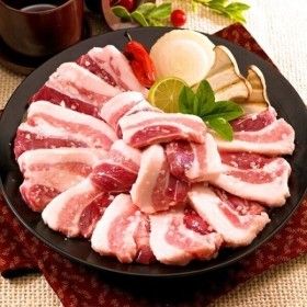 상품 이미지: 먹는순간 제주도 흑돼지 돔베고기 500g 2팩 (총 1kg)