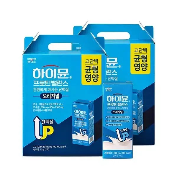 상품 이미지: 후디스 하이뮨 프로틴 음료, 190ml, 32개