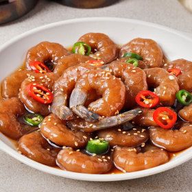 상품 이미지: 어촌명가 당일제조 간장 깐새우장 밥반찬 500g 무료배송