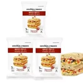 상품 이미지: 베키아에누보 페퍼로니 햄치즈 치아바타 샌드위치 3팩(총 9개)