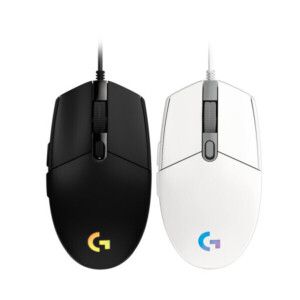 상품 이미지: 로지텍 G102IC 2세대 LIGHTSYNC 게이밍 마우스 벌크 정품 - 화이트