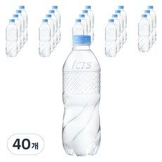 상품 이미지: 아이시스 초경량 무라벨, 500ml, 40개