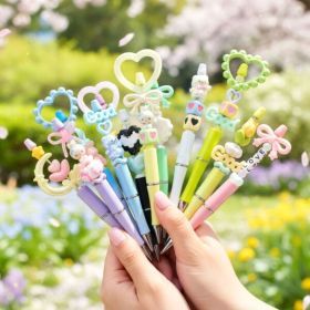 상품 이미지: 30인용 볼꾸 펜꾸 동대문 볼펜 꾸미기 파츠 비즈 볼펜 만들기 단체 체험 활동 공예 재료 봄이오나봄 키트