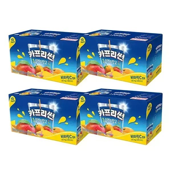 상품 이미지: 카프리썬 오렌지망고, 200ml, 40개
