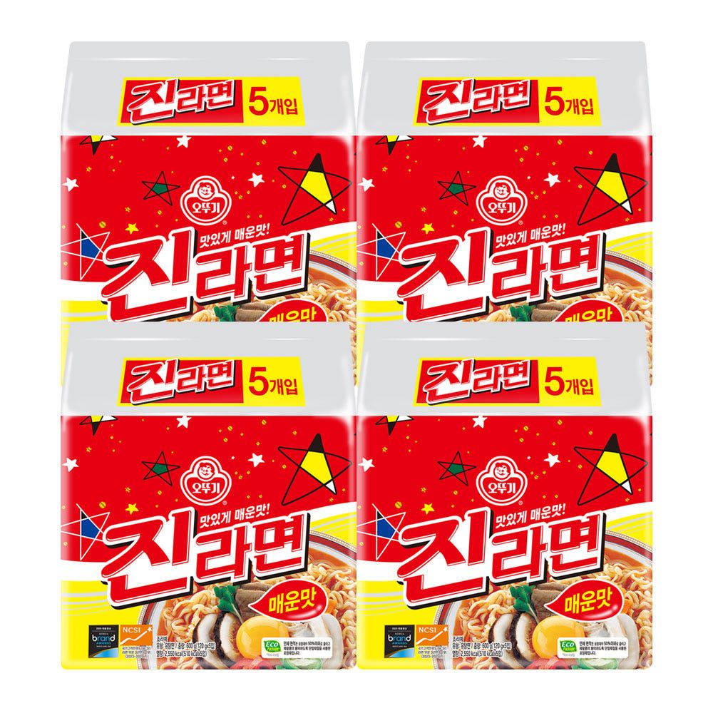 상품 이미지: 오뚜기 진라면 매운맛 120g 20개 외 1종