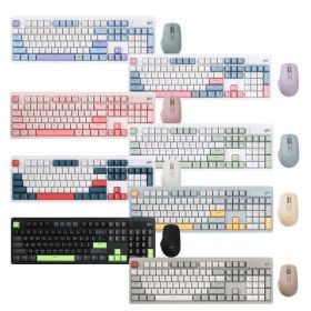 상품 이미지: 지클릭커 오피스프로 WMK529 사일런스 M 무소음 무선 블루투스 키보드 마우스 세트 104키