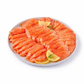 상품 이미지: 노르웨이 슈페리어등급 생연어 슬라이스 1kg