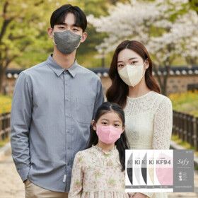 상품 이미지: 새부리형 KF94 대형 중형 소형 100매 컬러 황사 마스크 2개이상 구매시 총1000원 추가 할인