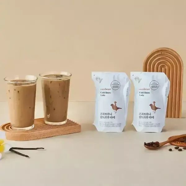 상품 이미지: [내일도착] 비락 코코브루니 콜드브루 라떼 200mL * 12입