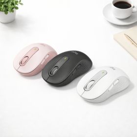 상품 이미지: 로지텍코리아 시그니처 M650 무소음 무선 블루투스 마우스 그레파이트 화이트 핑크 정품