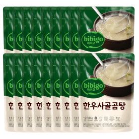 상품 이미지: 비비고 한우사골곰탕 500g 18개