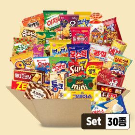 상품 이미지: 스윗몬 봉지과자 30종 랜덤박스 실속 과자세트