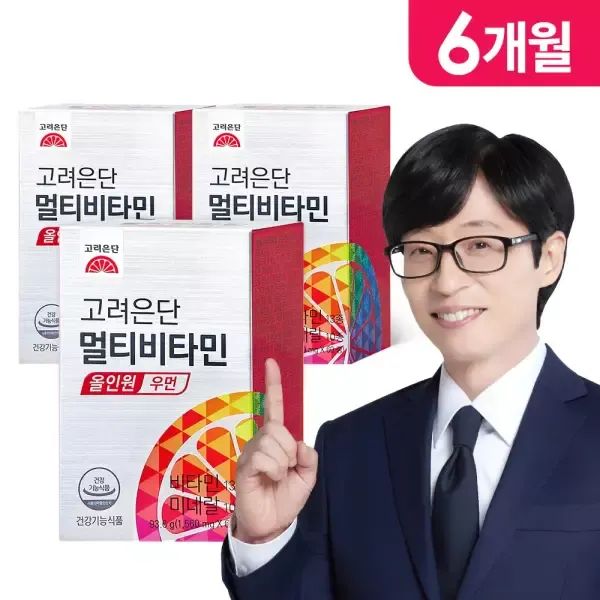 상품 이미지: [본사직영] 고려은단 멀티비타민 올인원 우먼 60정 X 3개 (6개월분)