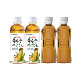 상품 이미지: 광동 옥수수수염차+밀싹보리차 무라벨 330ML 20입+20입 (유/무라벨 랜덤발송)