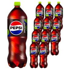 상품 이미지: 펩시 제로슈거 라임향, 1.5L, 12개