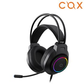 상품 이미지: COX CH81 가상 7.1 채널 LED 게이밍 헤드셋 블랙