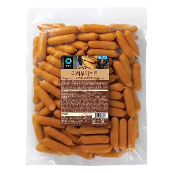 상품 이미지: 청정원 리치부어스트, 1.5kg, 1개