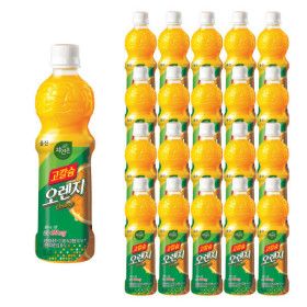 상품 이미지: 웅진 자연은 고칼슘 오렌지 주스 페트 500ml 20개