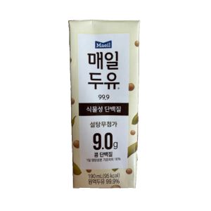 상품 이미지: 매일두유 99.9 플레인 190ml 48팩