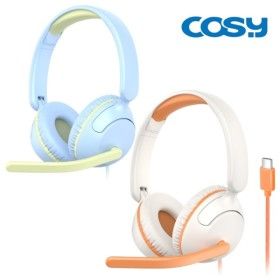 상품 이미지: 어학용 어린이 청력보호 C타입 유선 헤드셋 HS2254C/HS2255C 노트북 태블릿 컴퓨터 PC 핸드폰 온라인수업