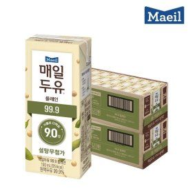 상품 이미지: (매일우유)매일두유 99.9 두유 식물성 단백질 190ml 48팩
