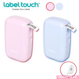 상품 이미지: 라벨터치 마로팝 블루투스 라벨프린터 라벨기 네임스티커기계 이름 스티커 라벨지 1종 기본동봉