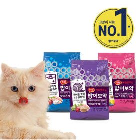 상품 이미지: 밥이보약 CAT 사료 3.4kg 모음 / 고양이 사료