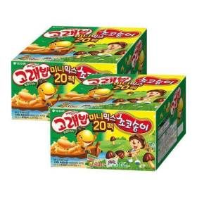 상품 이미지: 오리온 고래송이미니 20P 560g X 2개