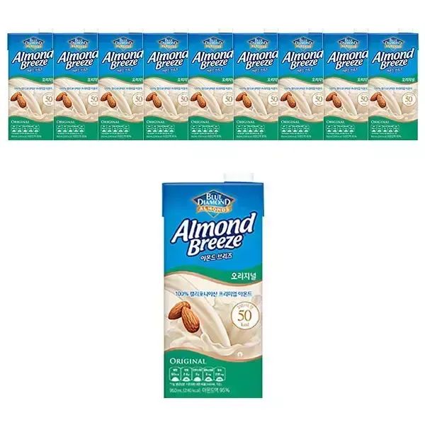 상품 이미지: 아몬드브리즈 오리지널, 950ml, 10개