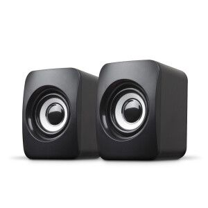 상품 이미지: 7NC 2채널 스피커 미니 노트북 PC 컴퓨터 USB전원 NCS-801 블랙