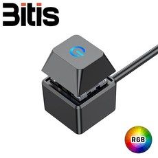 상품 이미지: PC 컴퓨터 외부 전원버튼 전원스위치 키캡형, 블랙, 1개