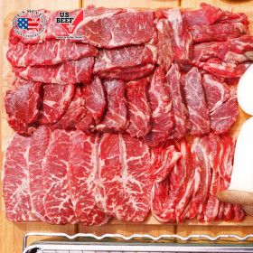 상품 이미지: (신선집중) 소고기 모둠파티 총 1kg /갈비살+살치살+토시살+안창살+우삼겹