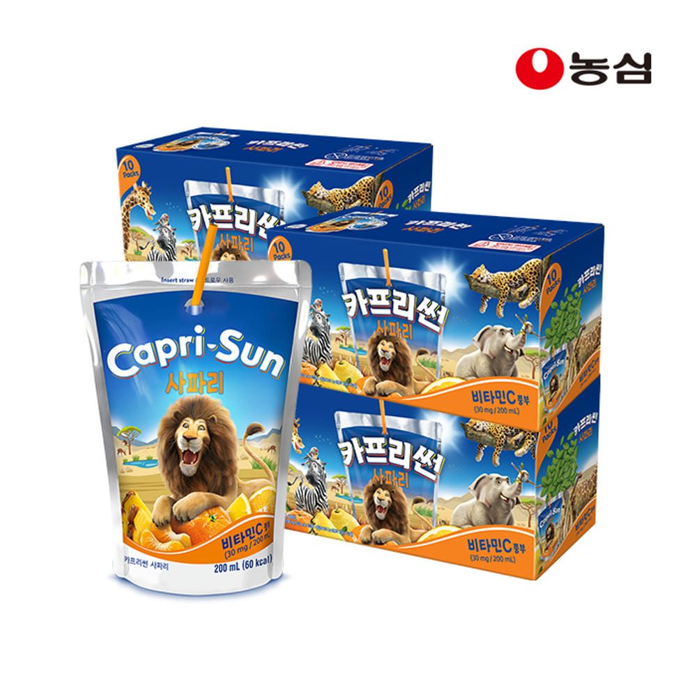 상품 이미지: 농심 카프리썬 사파리 (200ml X 40개)