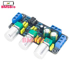 상품 이미지: 음향판 하이파이 NE5532 톤 트레블 베이스 프리앰프 보드 오디오 앰프 이퀄라이저 컨트롤