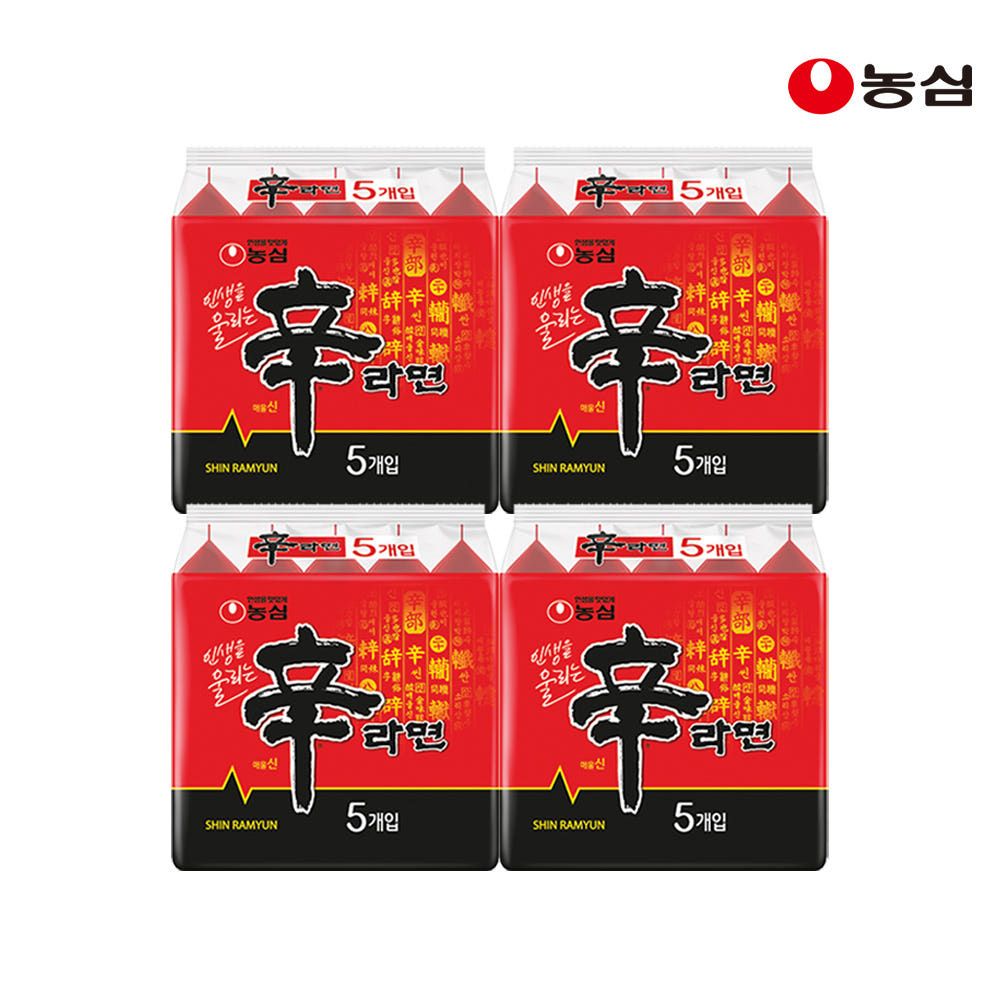 상품 이미지: 농심 신라면(멀티팩) 4입(120g X 20개)