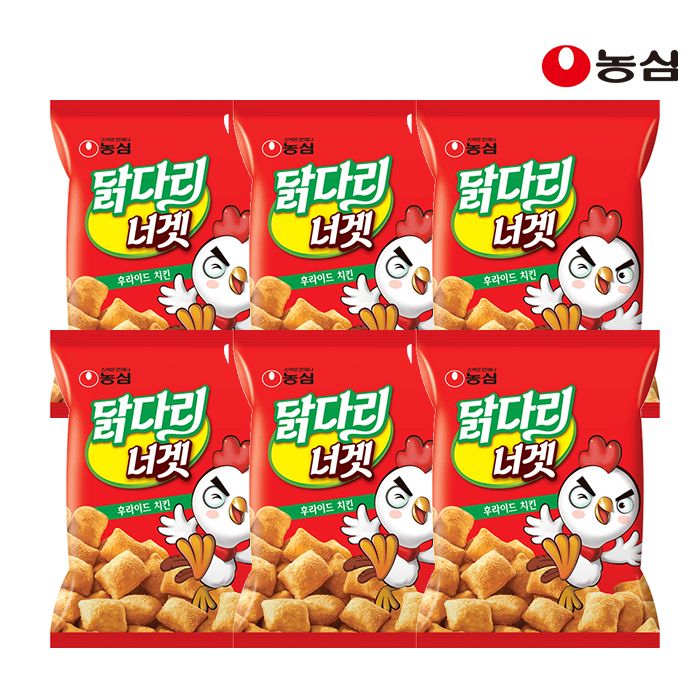 상품 이미지: 농심 닭다리너겟 130g, 6개