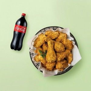 상품 이미지: (BHC) 뿌링클+콜라1.25L