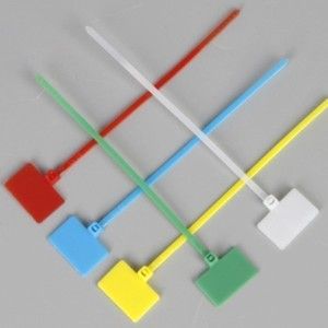 상품 이미지: 컬러 네임타이 150mm 100개입 구분 배선정리 나일론 선정리케이블타이