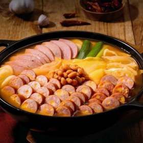 상품 이미지: 쟌슨빌 부대찌개500g 2팩+965g 1팩 골라담기 (사은품 라면사리 2팩 증정)