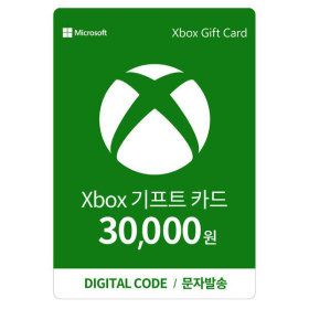 상품 이미지: (24시간 발송) Xbox 기프트카드 3만원권 디지털 금액권 한국전용 - Digital Code (30000원)