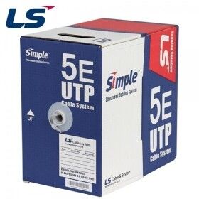 상품 이미지: LS전선 CAT.5e UTP 케이블 300M (단선/그레이)