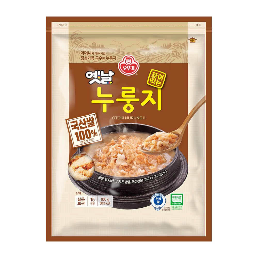 상품 이미지: 오뚜기 옛날 구수한 끓여먹는 누룽지 국산 900g