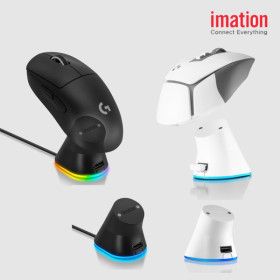 상품 이미지: 로지텍 지슈라2 지슈라 마우스 충전독 이메이션 차징독 2 RGB