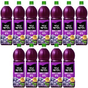 상품 이미지: 미닛메이드)포도40%1.5Lx12개 / 프루티 포도